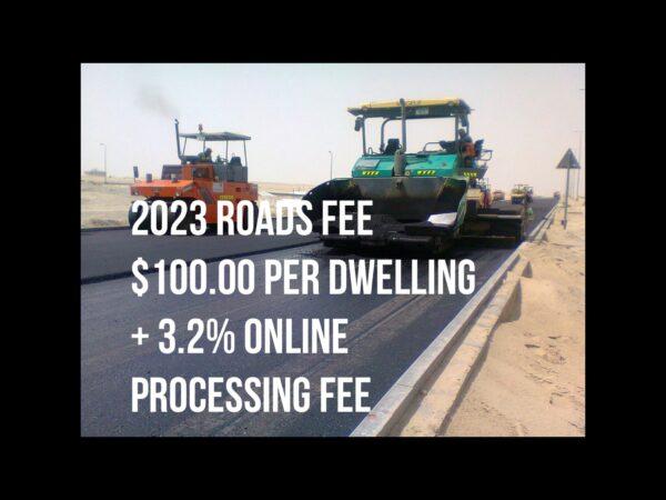 Annual Road Fee / Utility Fee