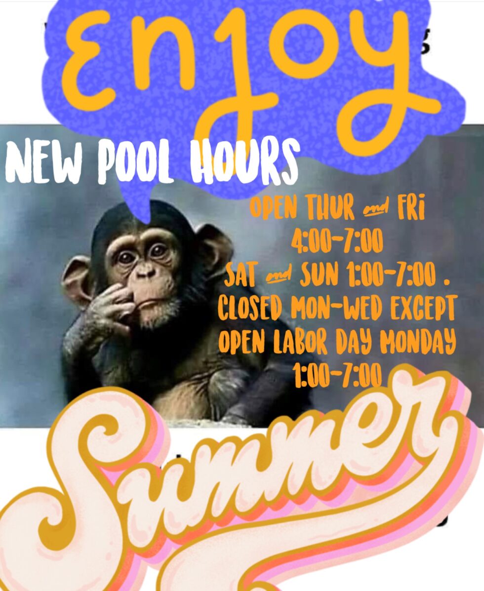 New Pool Hours Shadybrook Community