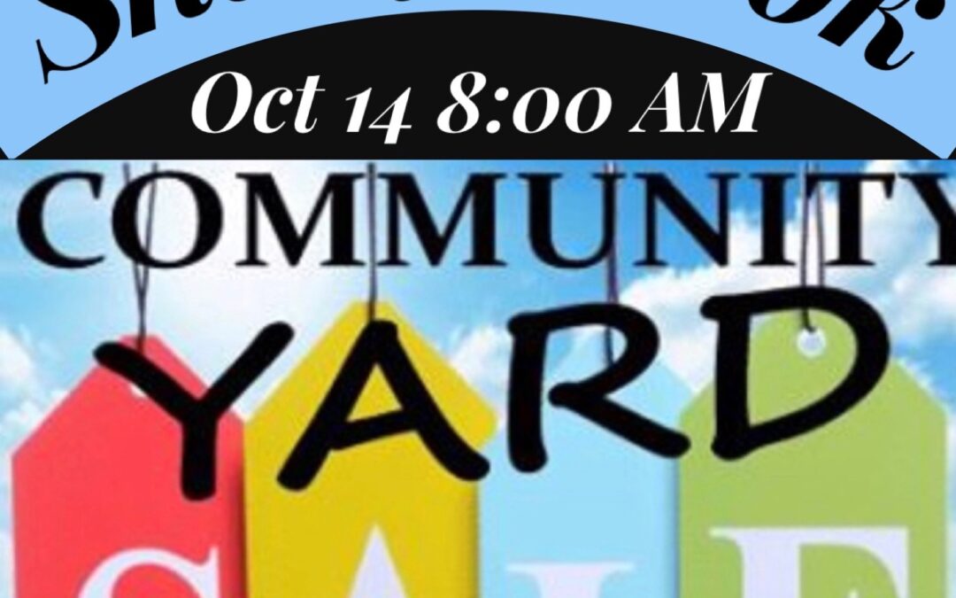 Shadybrook Community Yard-sale October 14